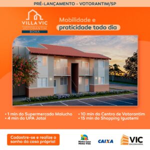 [Pré-Lançamento]</br>VILLA VIC ROMA</br>Votorantim